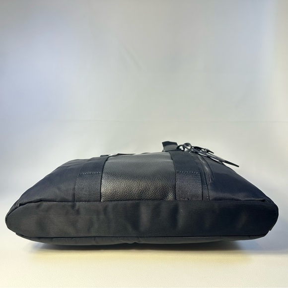 NWT Men’s Alfani Black Canvas  Briefcase - Picture 10 of 13